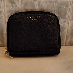 Radley Dukes Place Zip Around Card Case, Navy